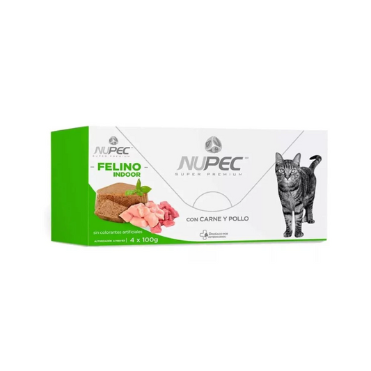 NUPEC CLUSTER FELINO INDOOR HUMEDO PZ