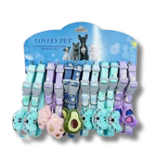 COLLAR FLORES ANIMALES
