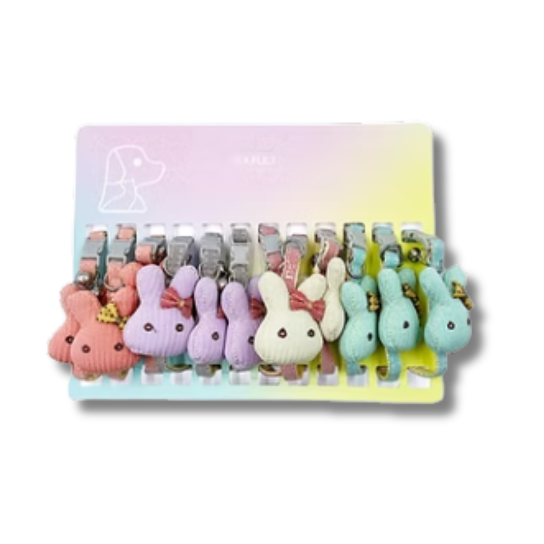 COLLAR PELUCHE CONEJO