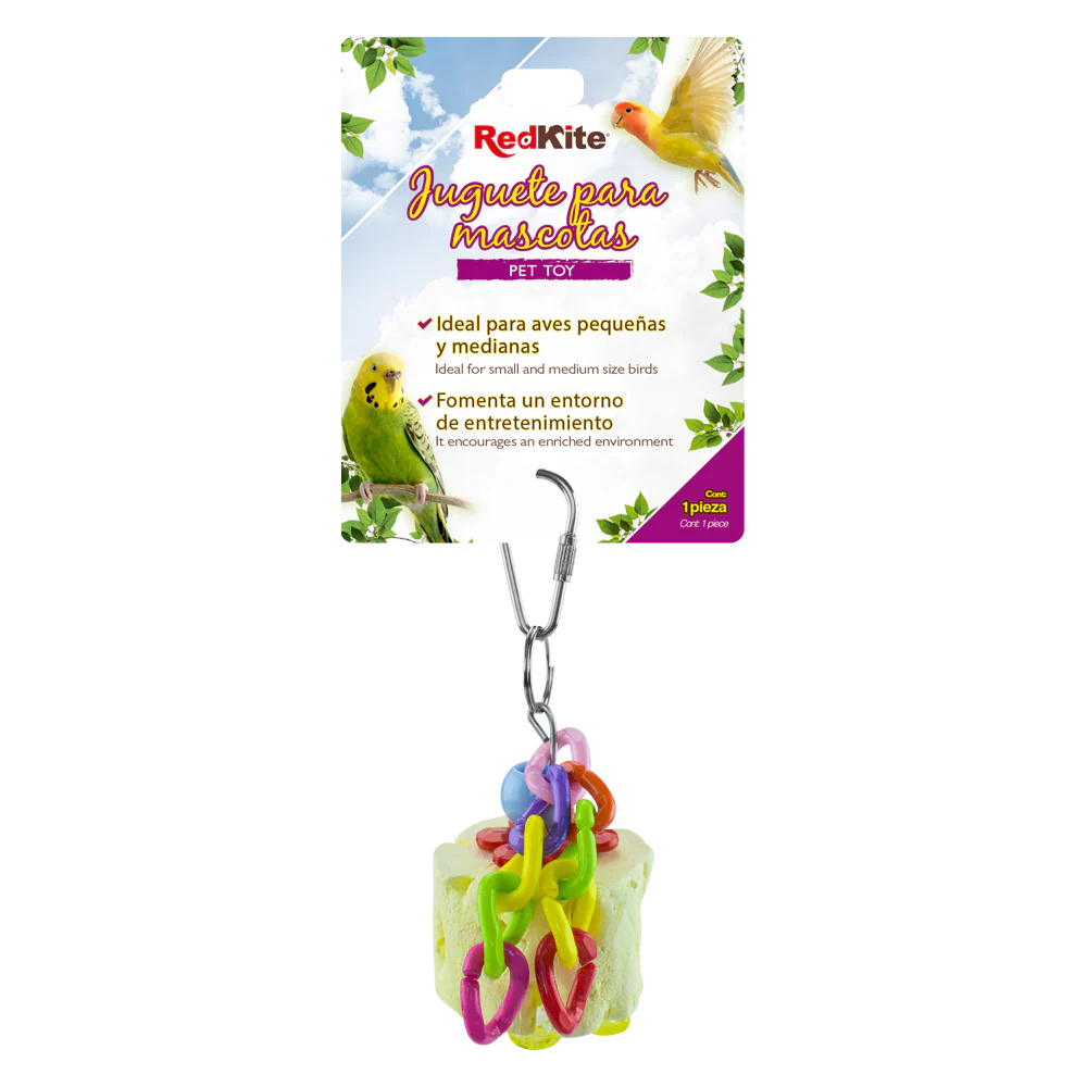 Juguete Colgante Con Calcio Para Aves RedKite
