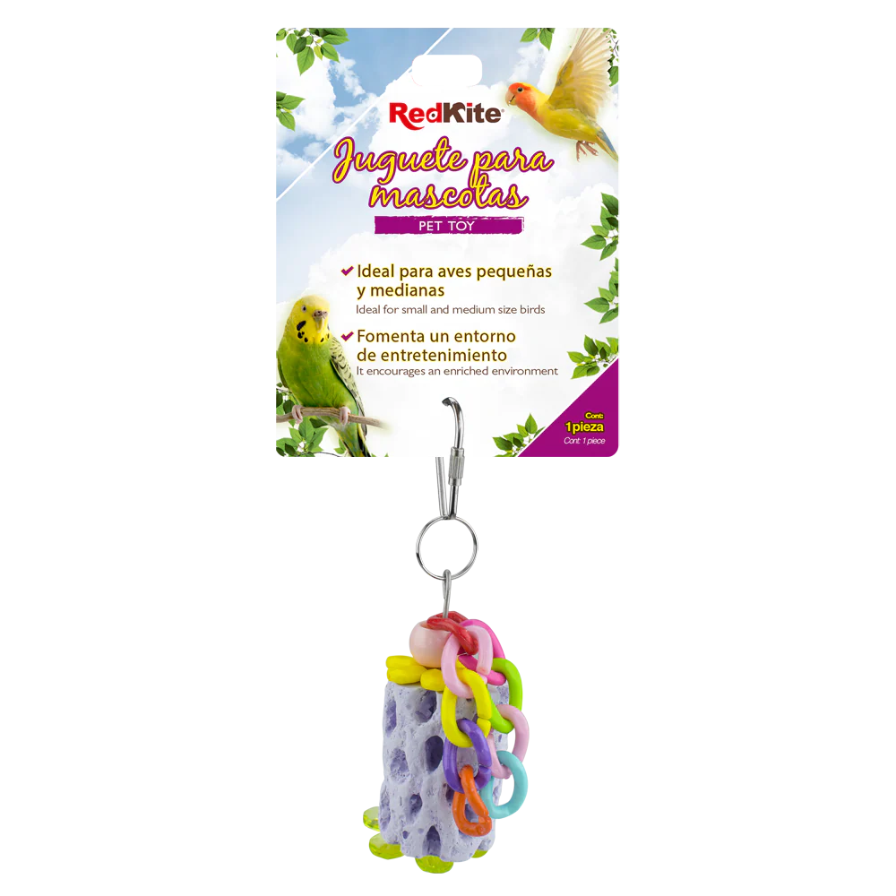 Juguete Colgante Con Calcio Para Aves RedKite