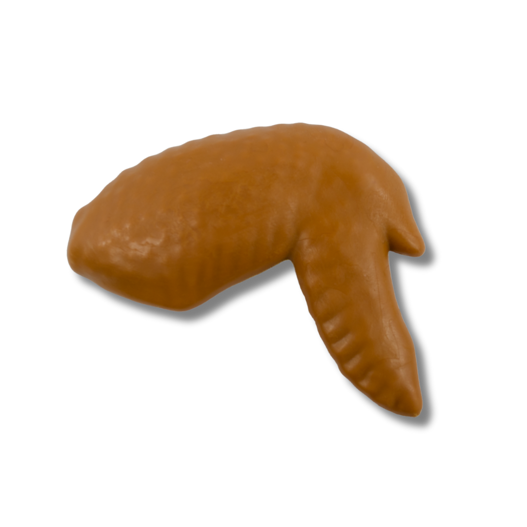 ROCKY CHUMS ALA DE POLLO DE CAUCHO SOLIDO NATURAL BY SHARPAW