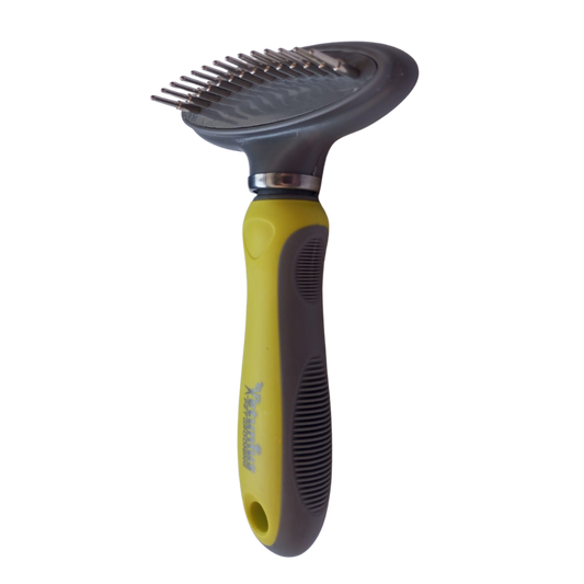 RASTRILLO CURVO FLEX PETUNIUS by SUNNY CON PUNTAS REDONDEADAS FIJAS 14puntas largas pelo largo y pelo corto