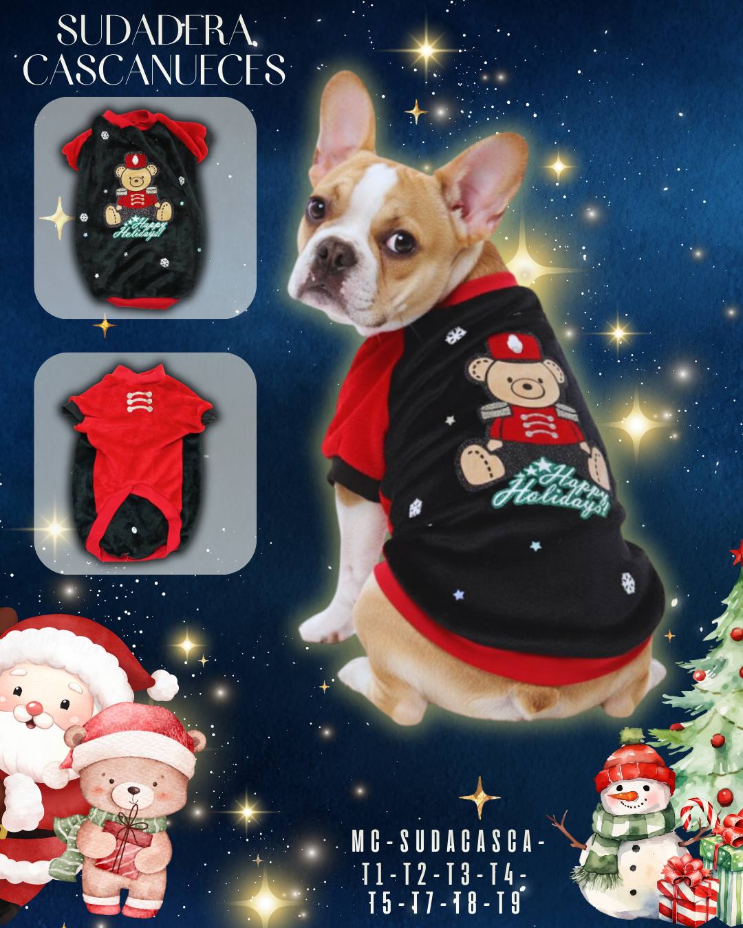 Sudadera cascanueces T4