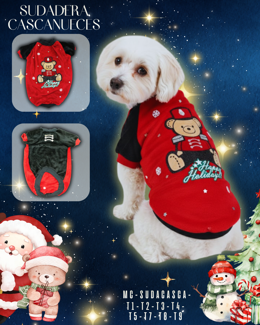 Sudadera cascanueces T11