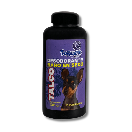 TALCO DESODORANTE  P/PERRO 100GR