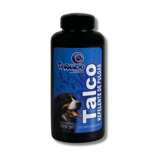 TALCO REPELENTE DE PULGAS P/PERRO 100 GR