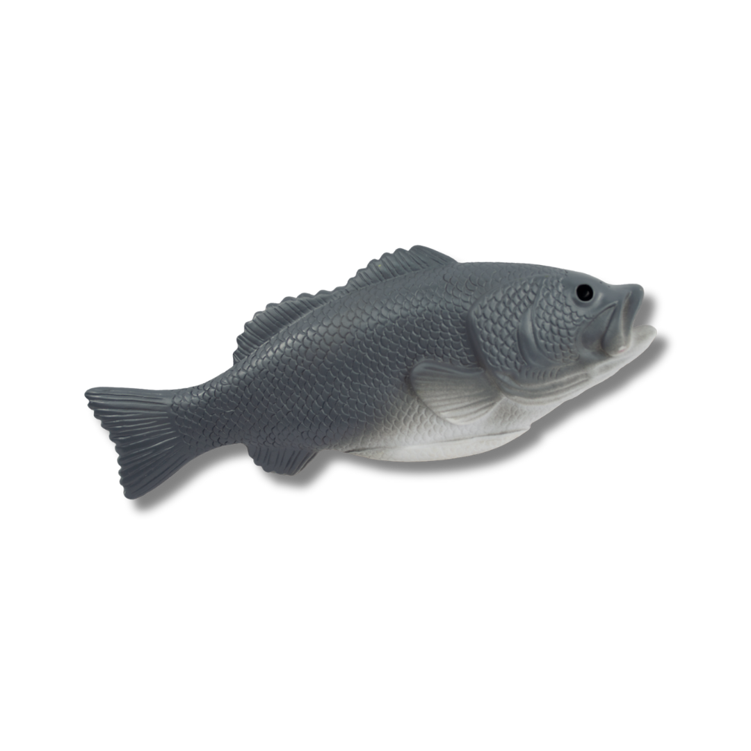 TINNY CHUMS PESCADO DE VINIL C/SONIDO TIPO SQUEAKY 23.4cm BY SHARPAW