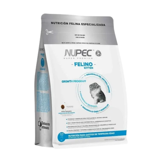 Alimento Nupec Para Gatito Felino Kitten Para Gato De Temprana Edad