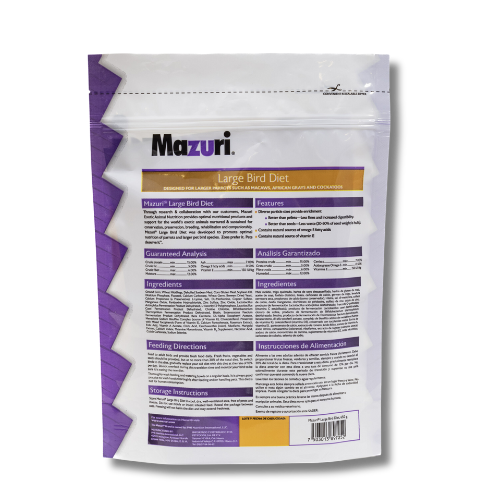 Alimento Mazuri Para Aves Grandes 650 g