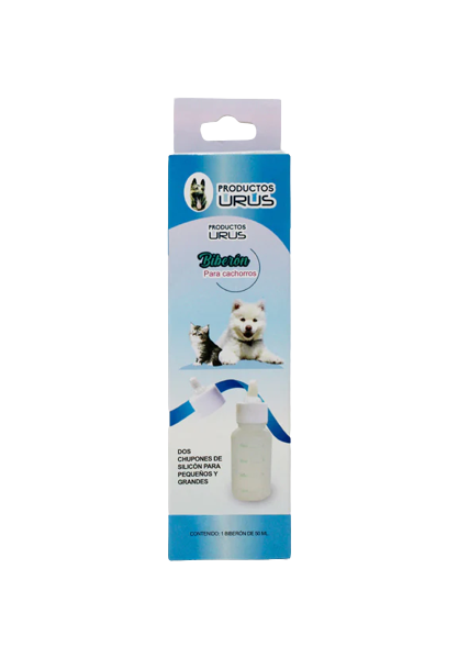 Biberon Urus Para Perros Y Gatitos Recien Nacidos 50 Ml