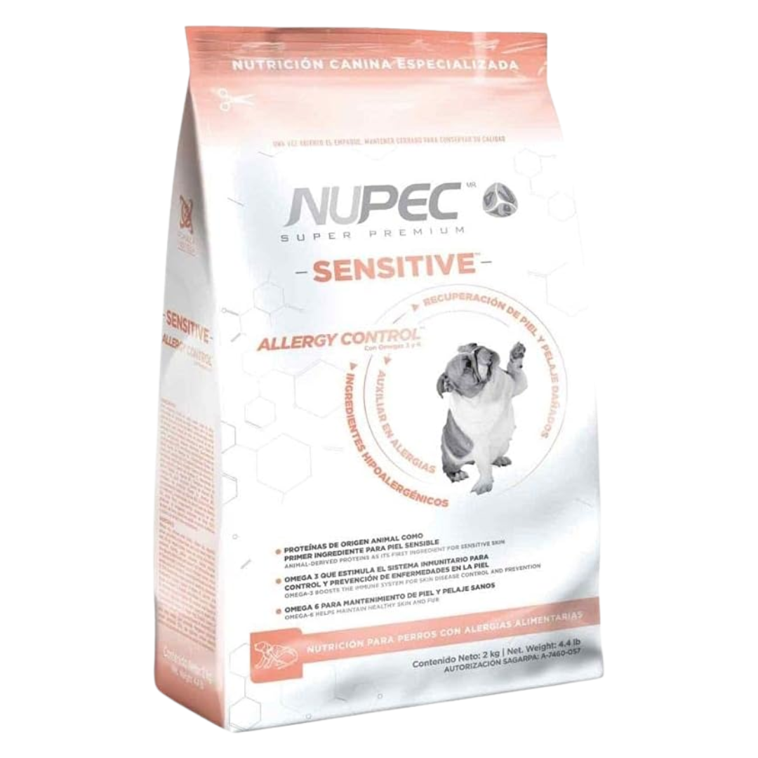 Alimento Croquetas Nupec Sensitive Allergy Control Para Perros