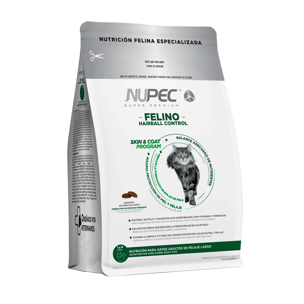 Alimento Nupec Hairball Control Para Gato