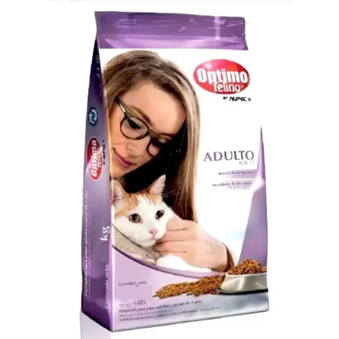 Alimento Croquetas Optimo Felino Para Gatos