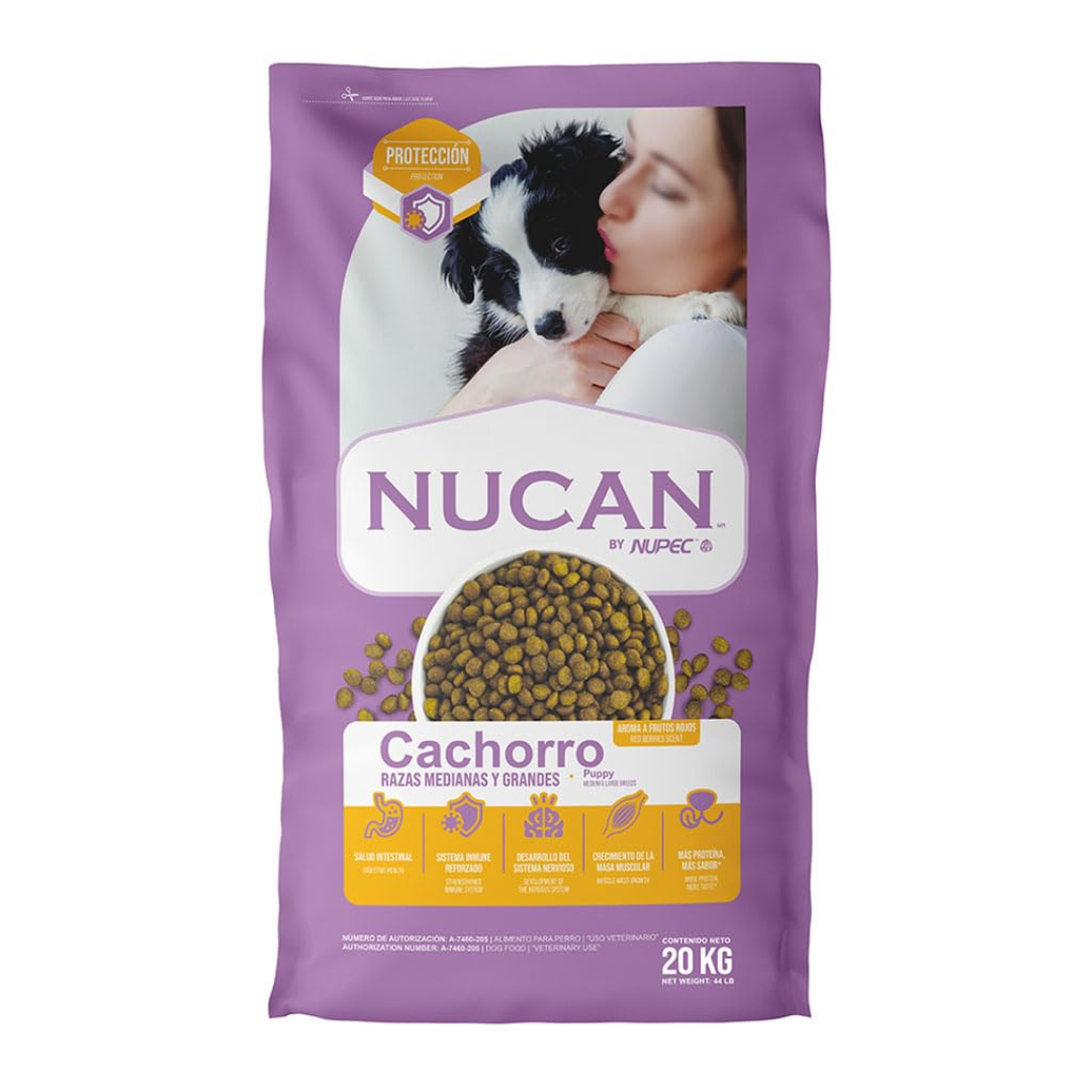 Alimento Nucan Croquetas Para Perro Cachorro