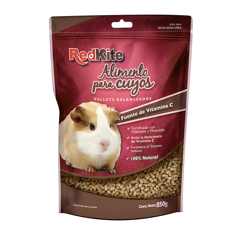 Alimento Para Cuyos Redkite 850 Grs AL-FL4010