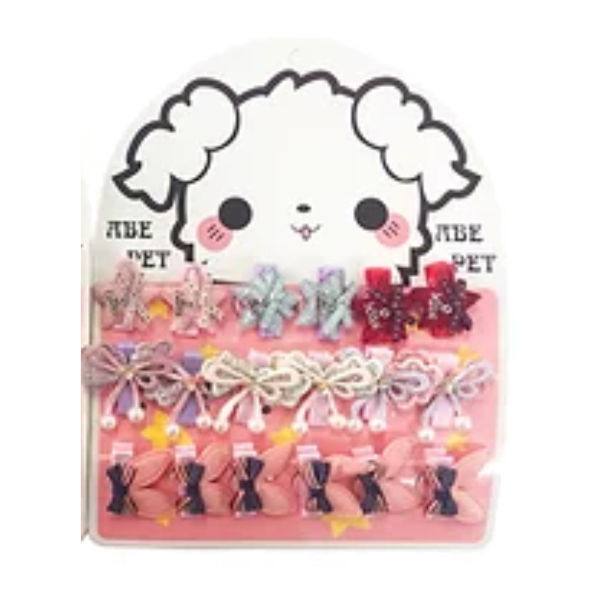 ADORNO PARA PELO DE MASCOTA EN DIFERENTES DISEÑO