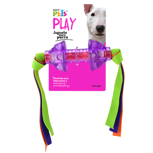 Juguete Fancy Pets En Forma De Flecha Con Cintas Para Perro (HASTA AGOTAR EXISTENCIAS)