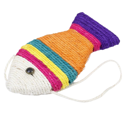 RASCADERO EN FORMA DE PESCADO