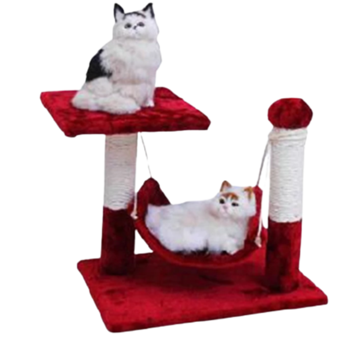 RASCADERO ROJO CON HAMACA