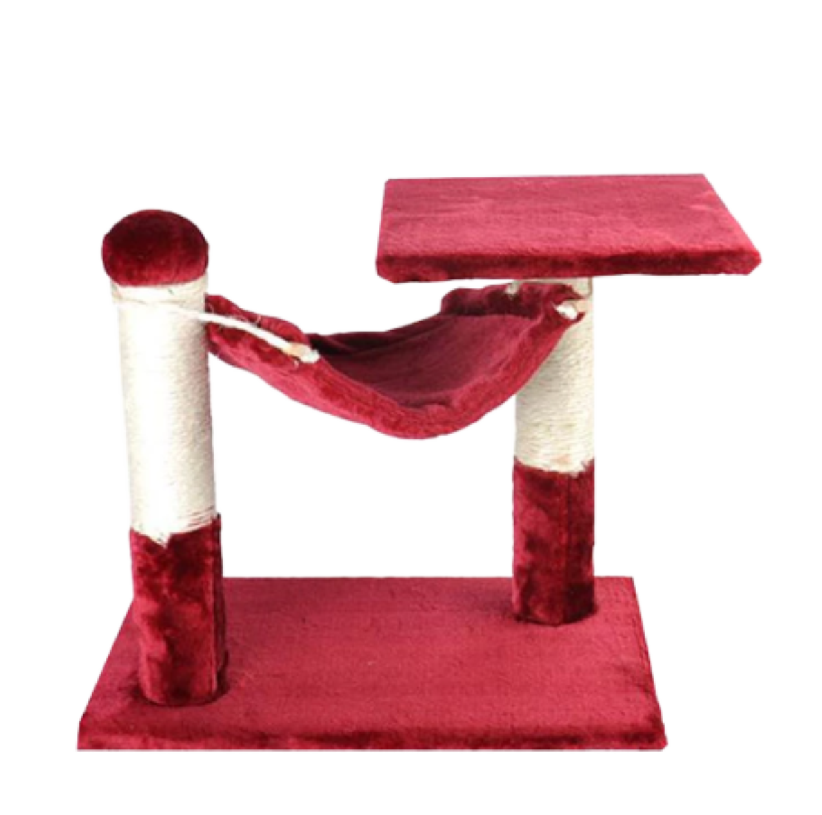 RASCADERO ROJO CON HAMACA