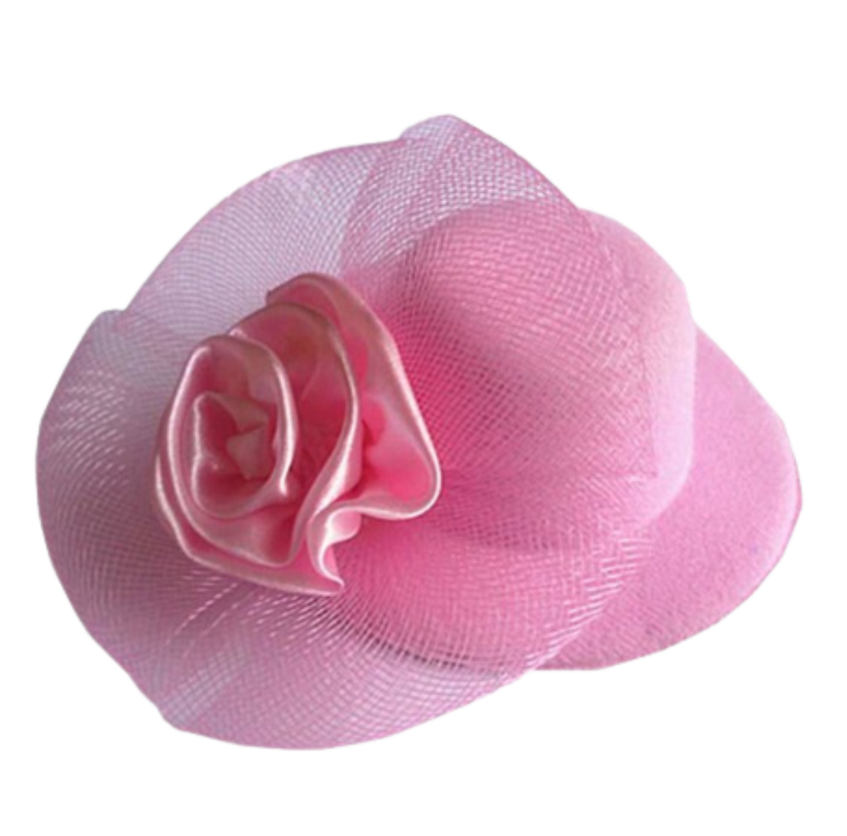 SOMBRERO CON FLOR PARA MASCOTA