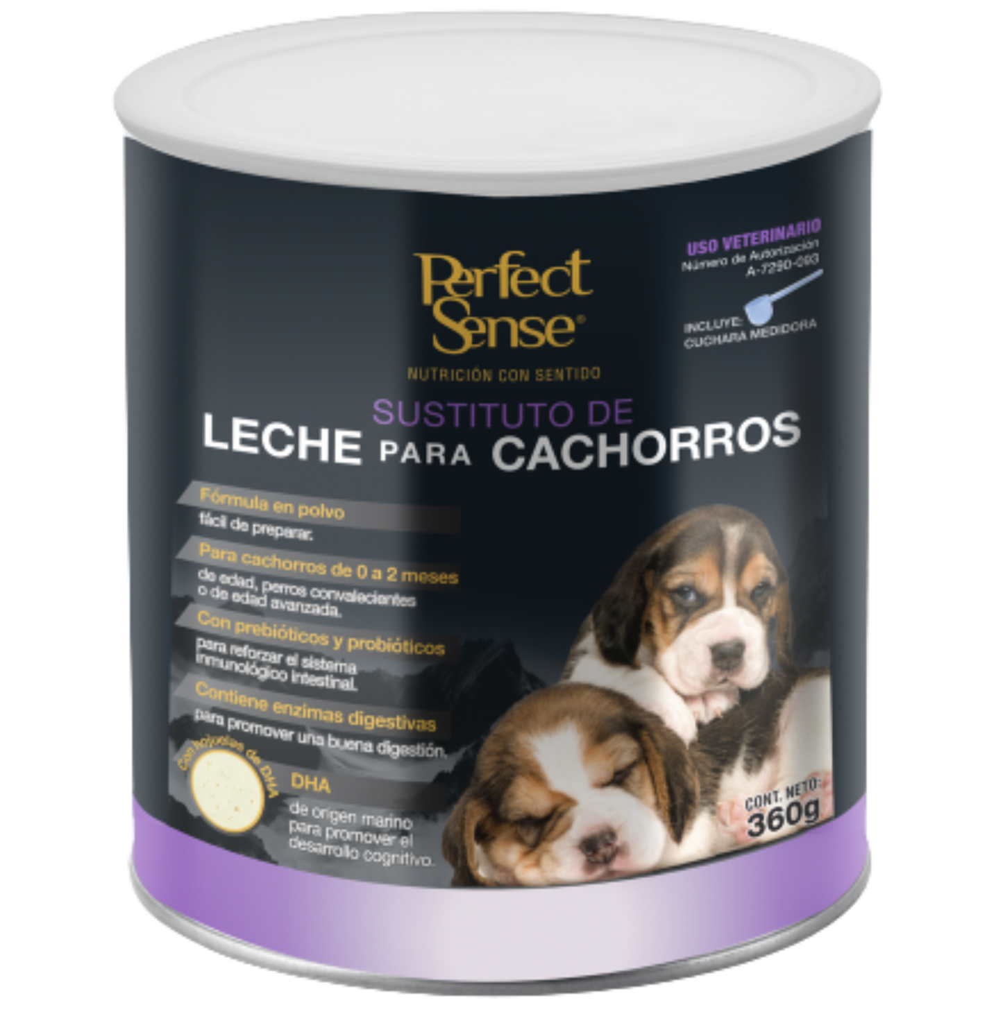 Sustituto De Leche En Polvo Para Cachorros Perfect Sense 360 G
