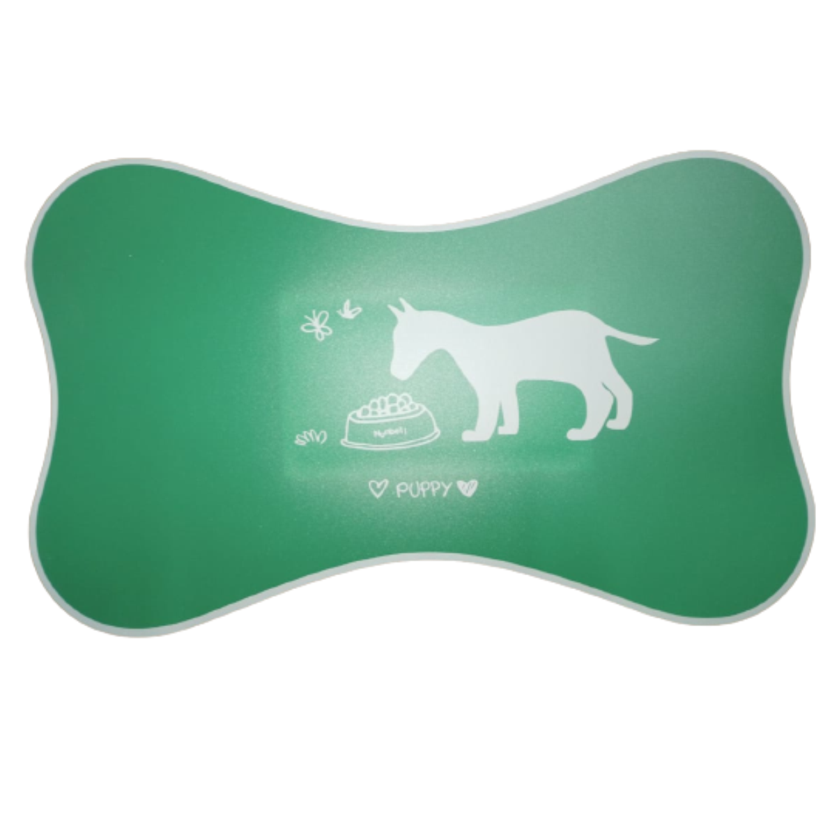 TAPETE EN FORMA DE HUESO PARA MASCOTAS