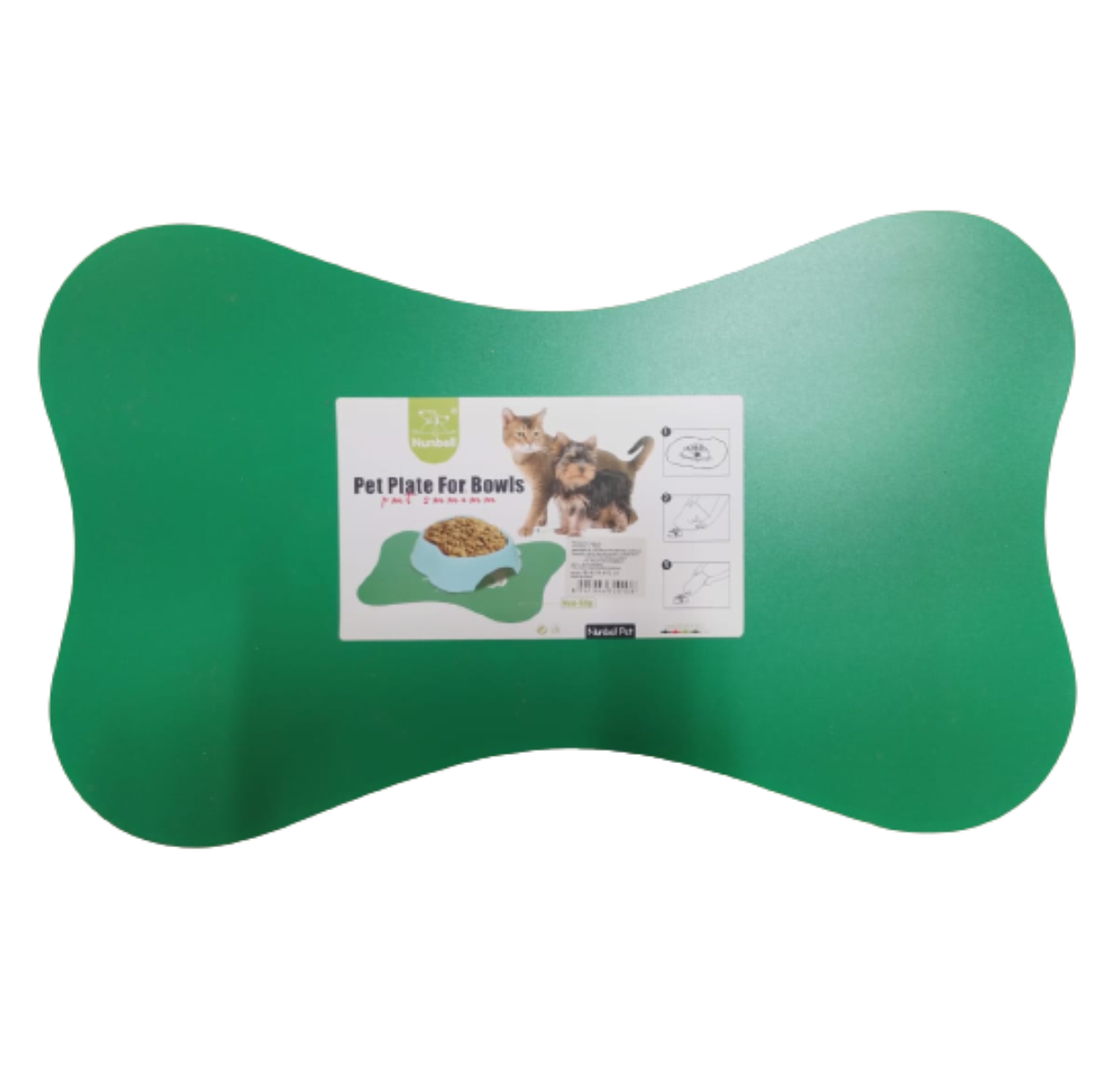 TAPETE EN FORMA DE HUESO PARA MASCOTAS