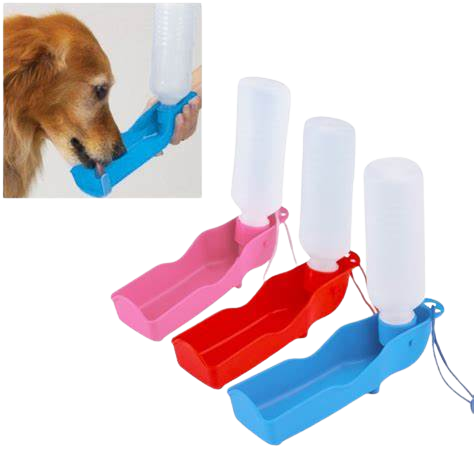 BEBEDERO PORTATIL PARA MASCOTA 500ML