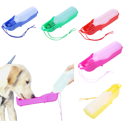 BEBEDERO PORTATIL PARA MASCOTA 500ML