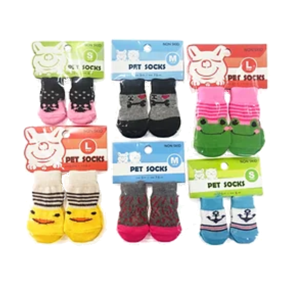 CALCETINES PARA MASCOTA VARIOS TAMAÑOS