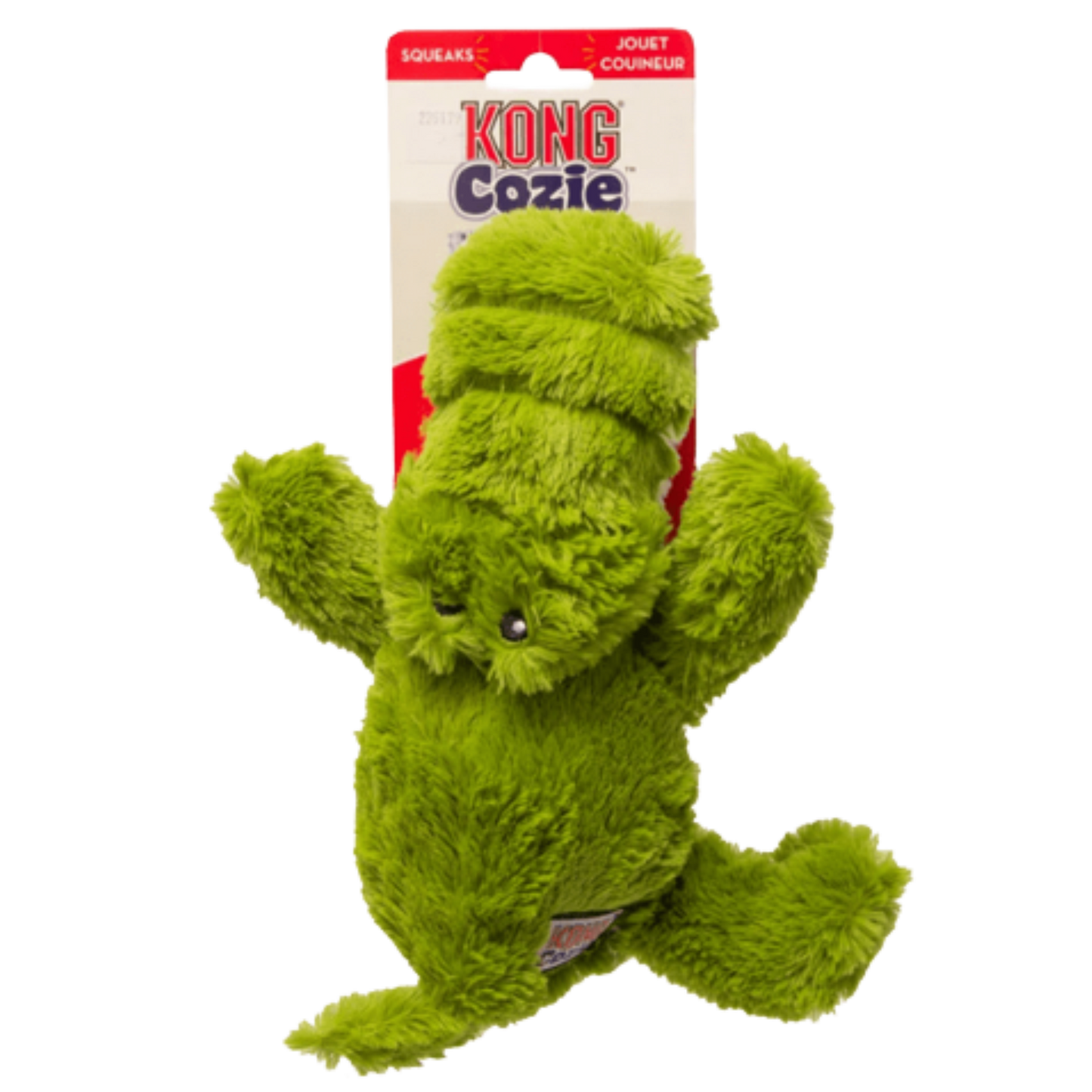 Juguete Peluche Kong Cozie En Forma De Cocodrilo Para Perro