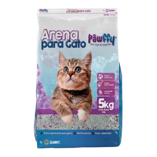 Arena para Gatos Pawffy by Sunny 5kg
