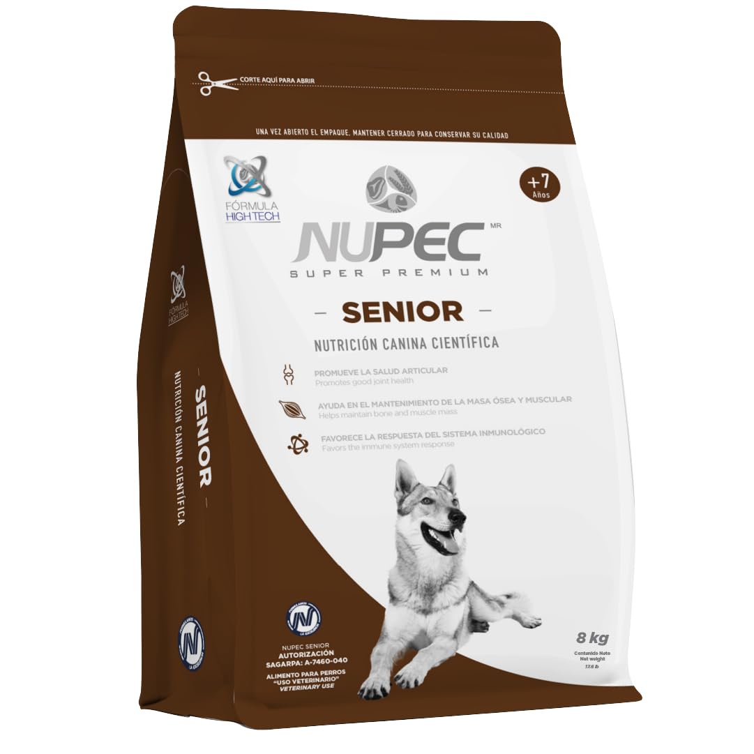 Alimento Croquetas Nupec Para Perros Mayores