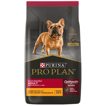 Alimento Pro Plan Adult Para Perros Adultos De Razas Pequeñas Optihealth Con Carne De Pollo