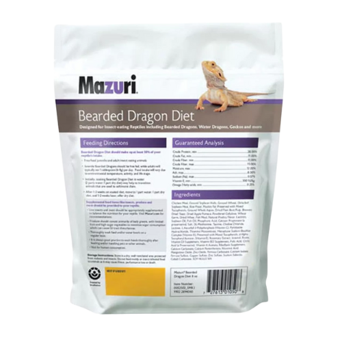 Oferta Alimento Mazuri Para Reptiles Dragon Barbado 500g