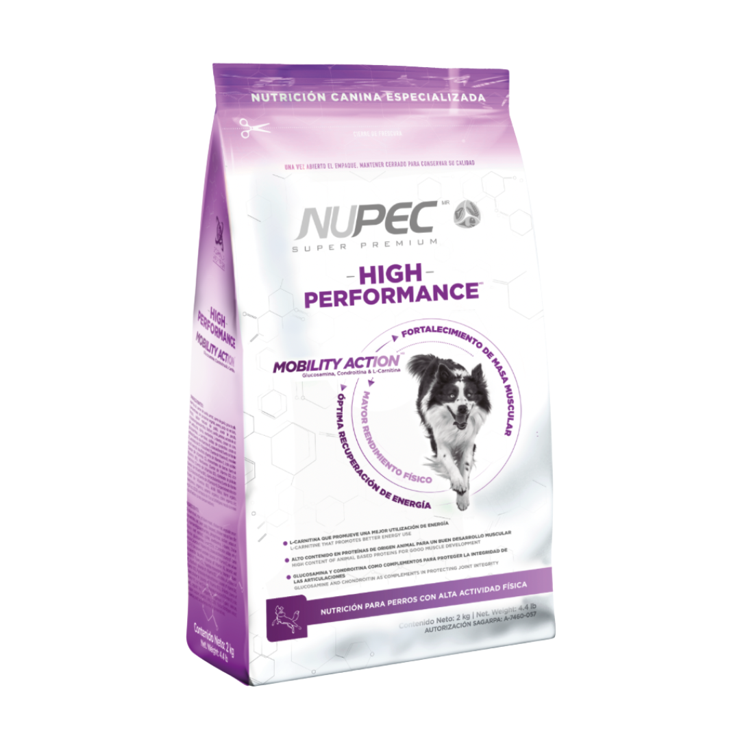 Alimento Nupec High Performance Para Perros Con Alta Actividad