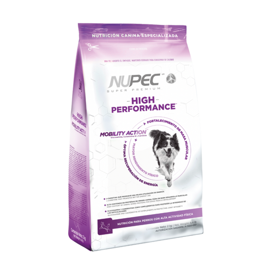 Alimento Nupec High Performance Para Perros Con Alta Actividad