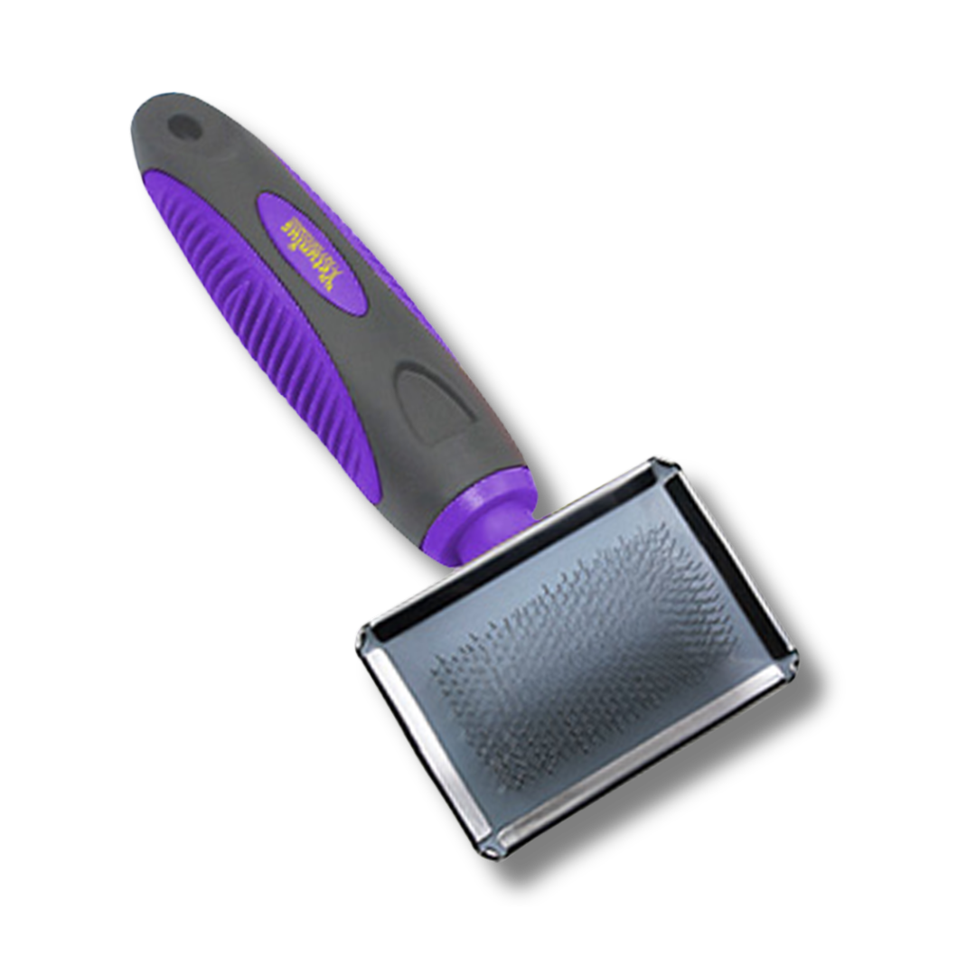 CARDA REFORZADA MINI PETUNIUS by SUNNY CON MARCO METALICO pelo largo y pelo corto