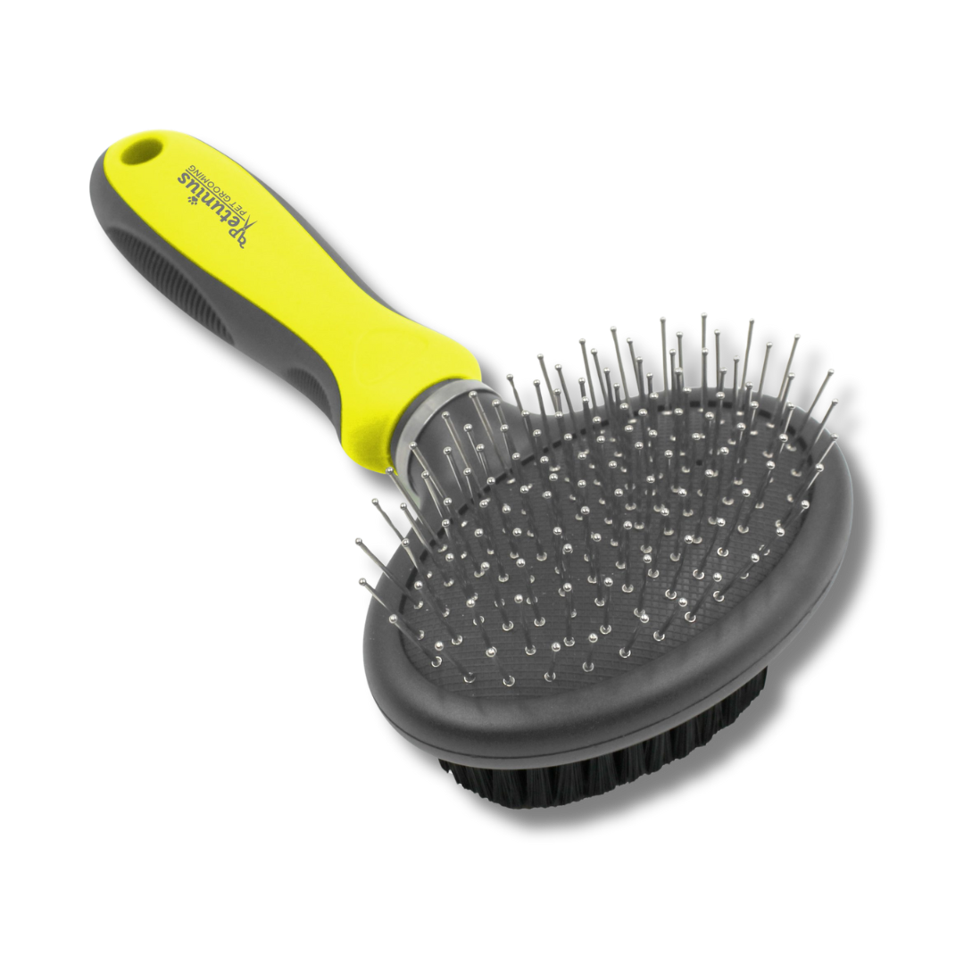 CEPILLO DOBLE FLEX PETUNIUS by SUNNY CON PUNTAS DE ESFERA pelo largo y pelo corto
