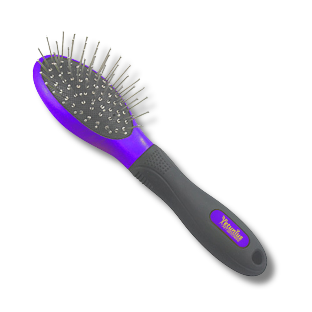 CEPILLO MINI REFORZADO PETUNIUS by SUNNY  CON PUNTAS DE ESFERA pelo largo y pelo corto