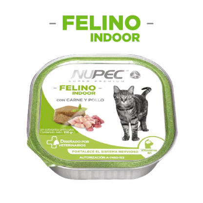 CLUSTER NUPEC FELINO INDOOR HUMEDO PZ