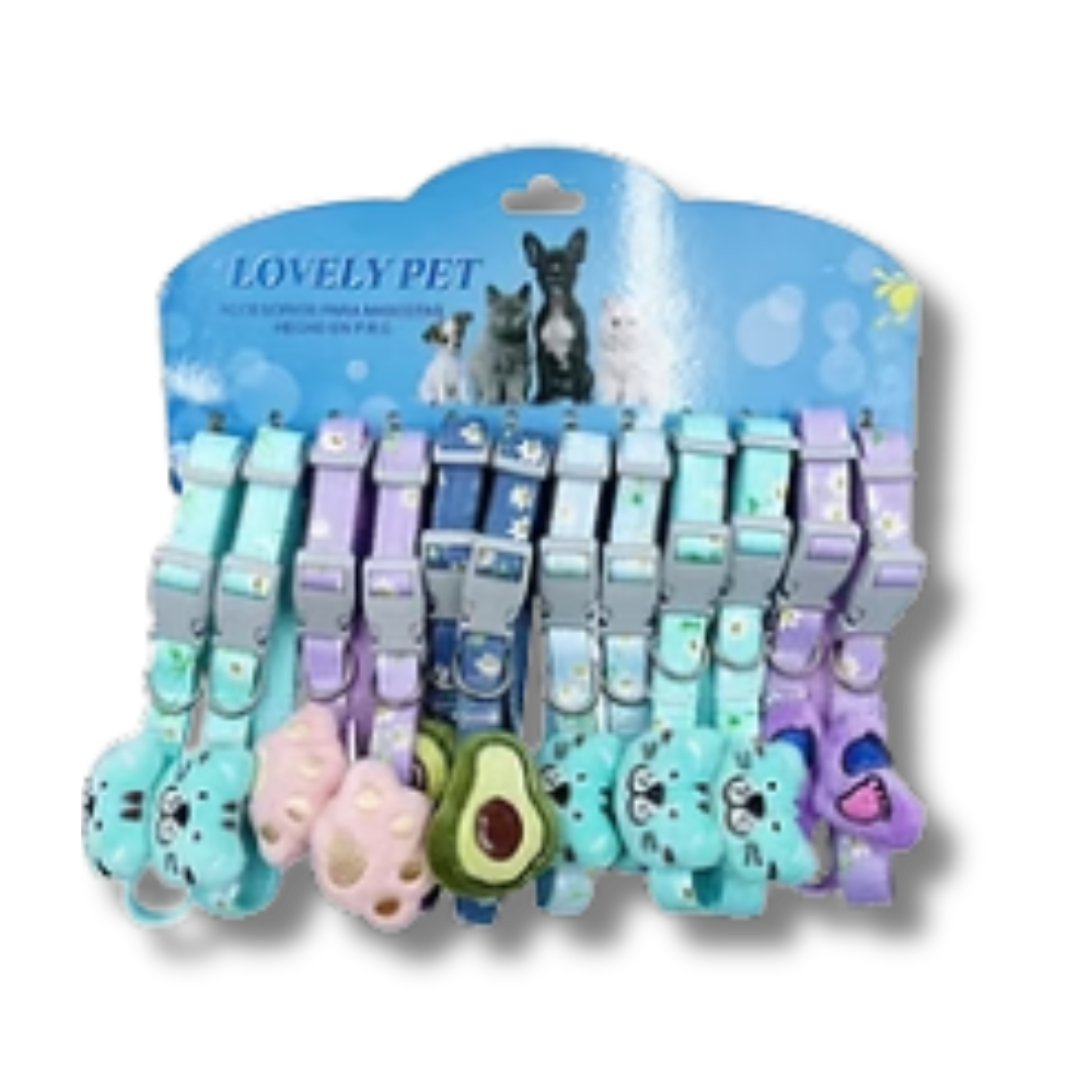 COLLAR FLORES ANIMALES