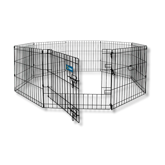 CORRAL METALICO SUNNY PLEGABLE IMPORTADO DE 8 PANELES 30 76cm