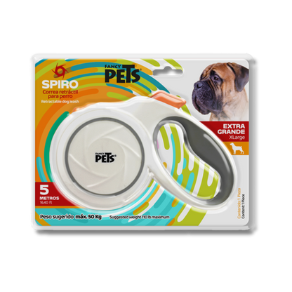CORREA RETRACTIL SPIRO EXGDE BLANCA