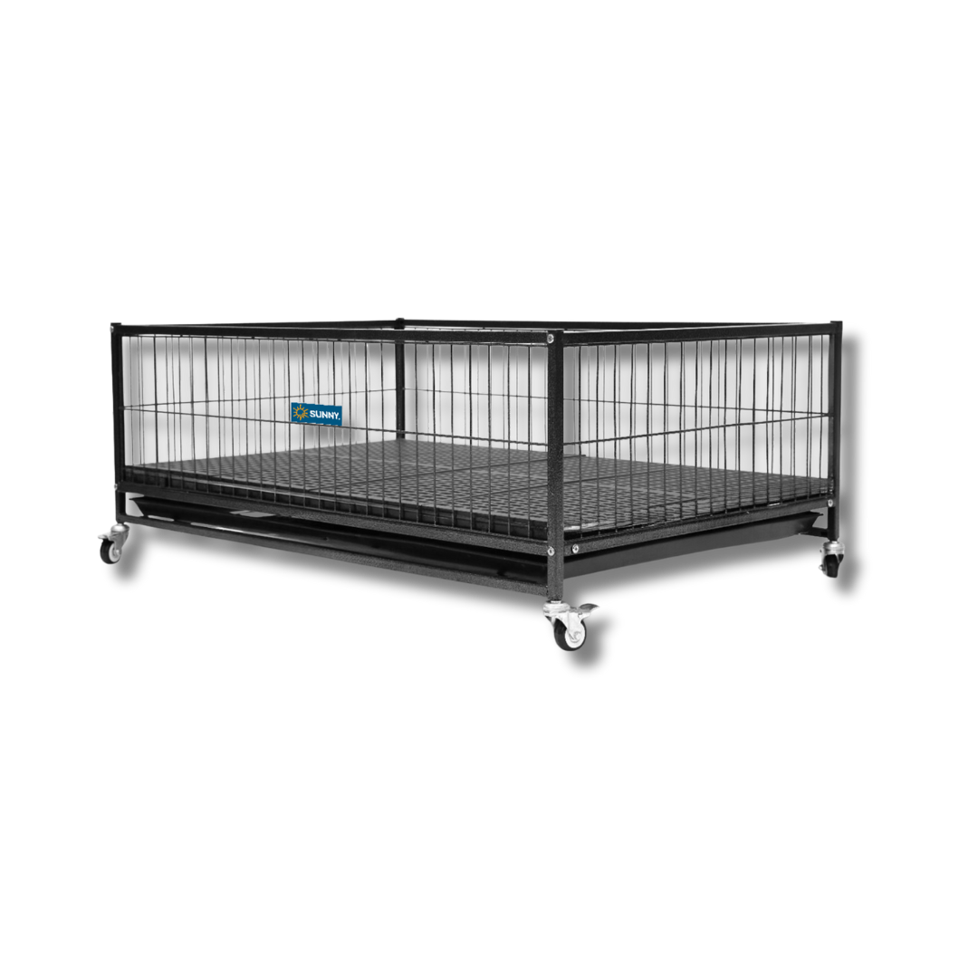 CUNA METALICA SUNNY IMPORTADA PUPPY CRIB 37 94cm  PARA ENSAMBLE EN JAULA SP2800