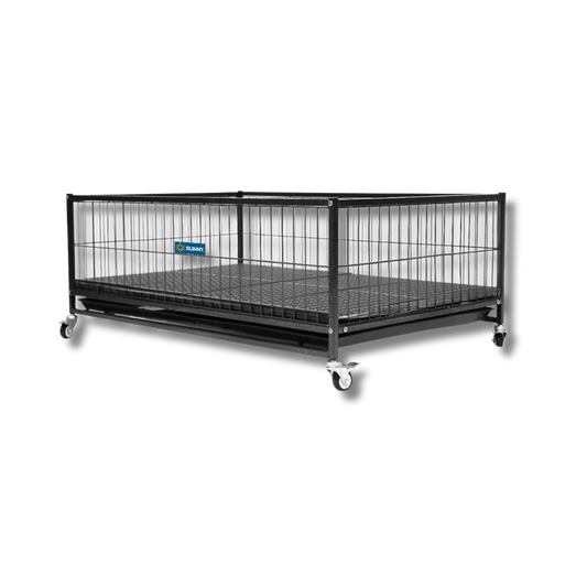 CUNA METALICA SUNNY IMPORTADA PUPPY CRIB 37 94cm  PARA ENSAMBLE EN JAULA SP2800