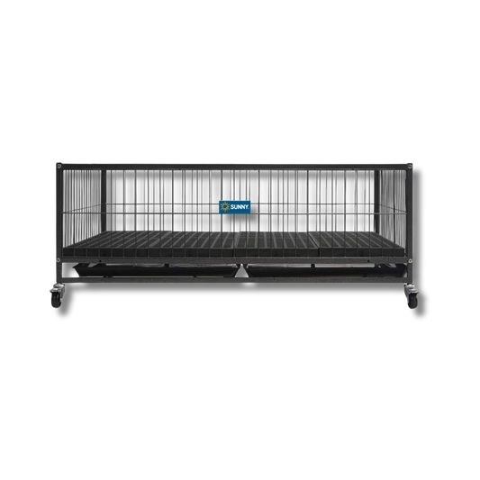 CUNA METALICA SUNNY IMPORTADA PUPPY CRIB 44 x 71 x 108cm PARA ENSAMBLE EN JAULA SP2801