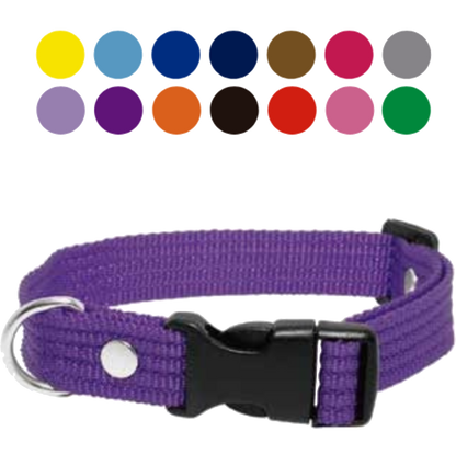 Collar Laes Liso Grueso Para  Perro